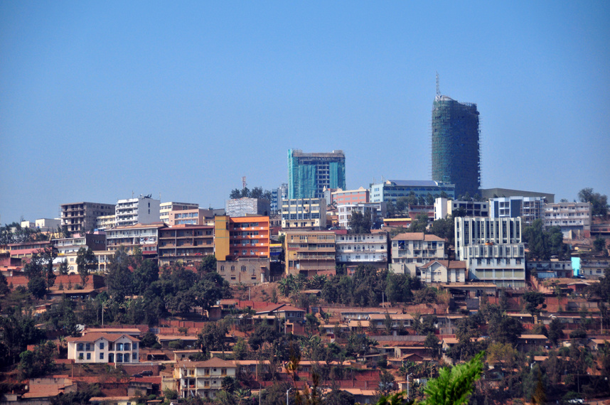 Kigali, Rwanda: city skyline